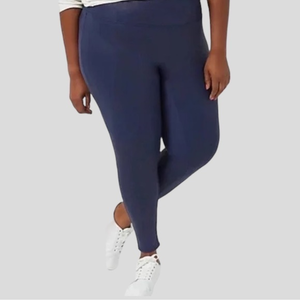 All Worthy The Ultimate Regular‎ Faux Leather Legging Navy Blue XL